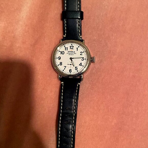 Shinola Stainless Steel Watch – Silver Tone Classic main image 4